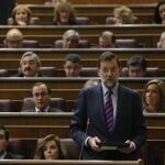 Rajoy: «Congelar las pensiones es propio de un gobierno autoritario y miedoso»