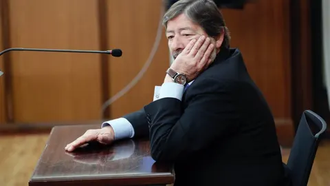 El ex director de Trabajo Javier Guerrero, en la Audiencia de Sevilla
