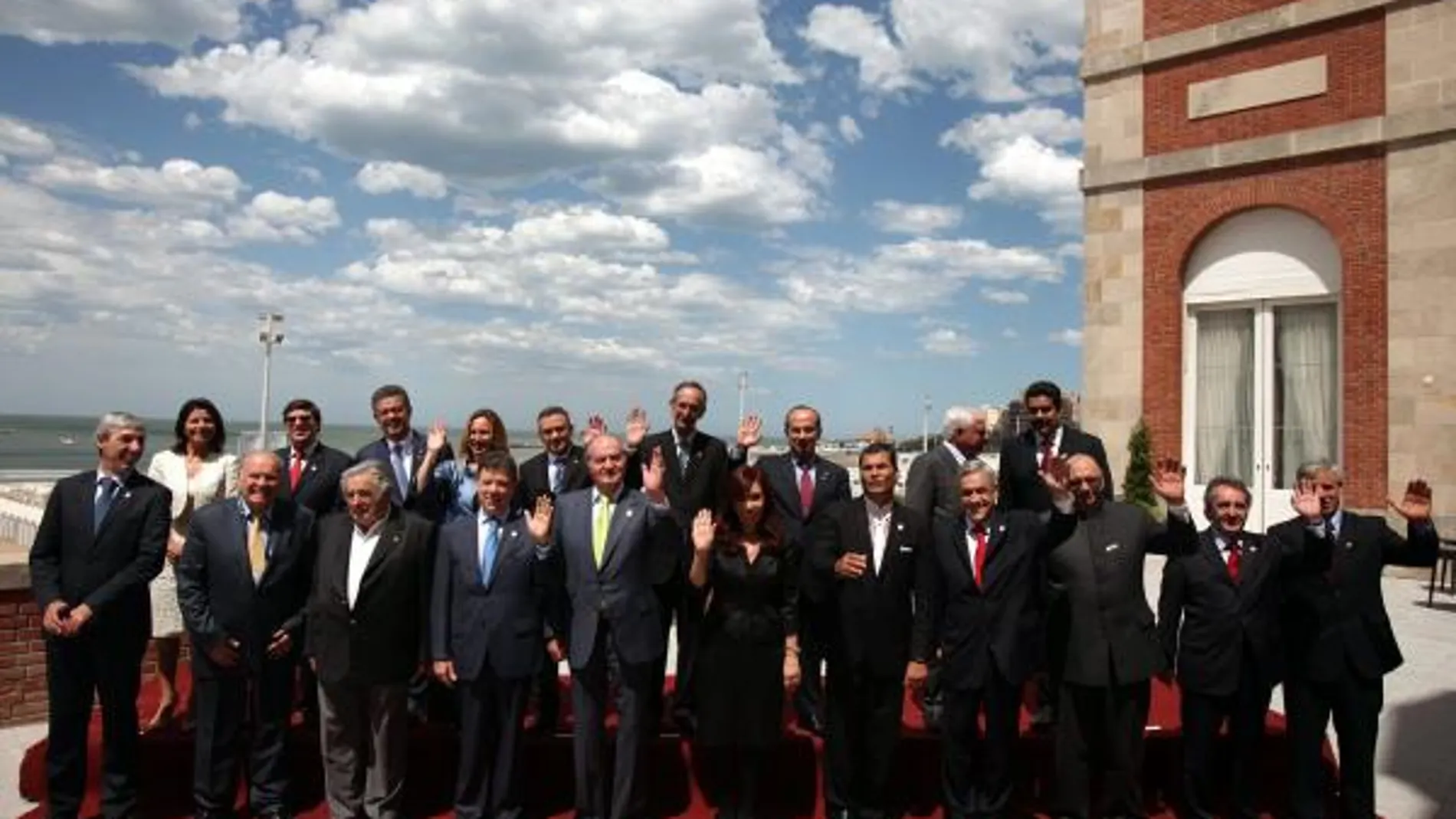 La Cumbre Iberoamericana ya tiene foto oficial