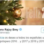  Rajoy desea a todos los españoles «un próspero 2016...y 2017 y 2018 y 2019»