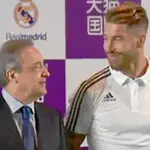 Florentino Pérez y Sergio Ramos