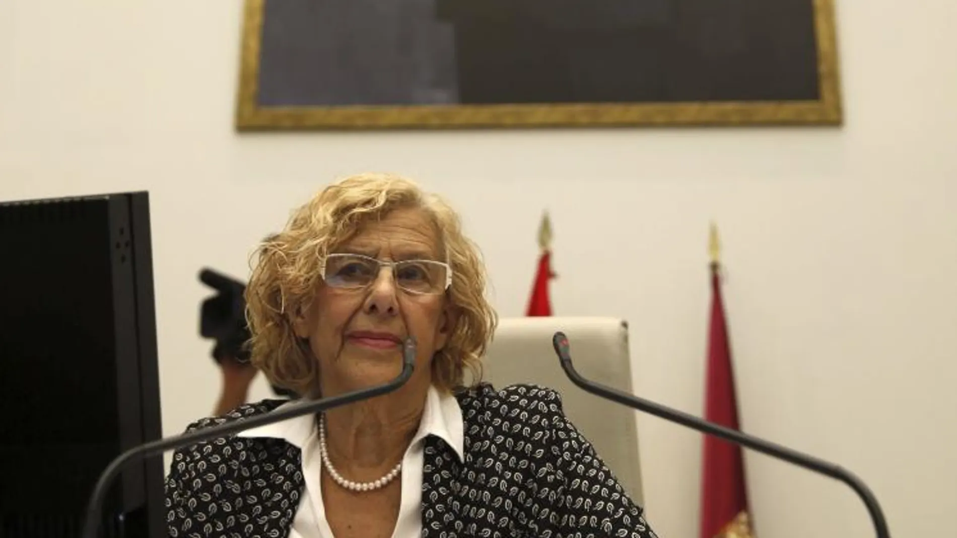 La alcaldesa de Madrid, Manuela Carmena