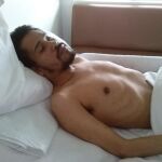 El periodista detenido Leocenis García, editor y dueño del grupo editorial venezolano 6to Poder, en huelga de hambre en el Hospital Militar de Caracas (Venezuela).