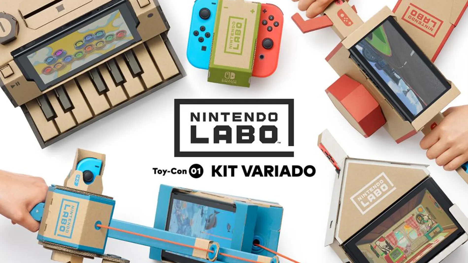 Nintendo desvela los primeros kits de desarrollo de Labo