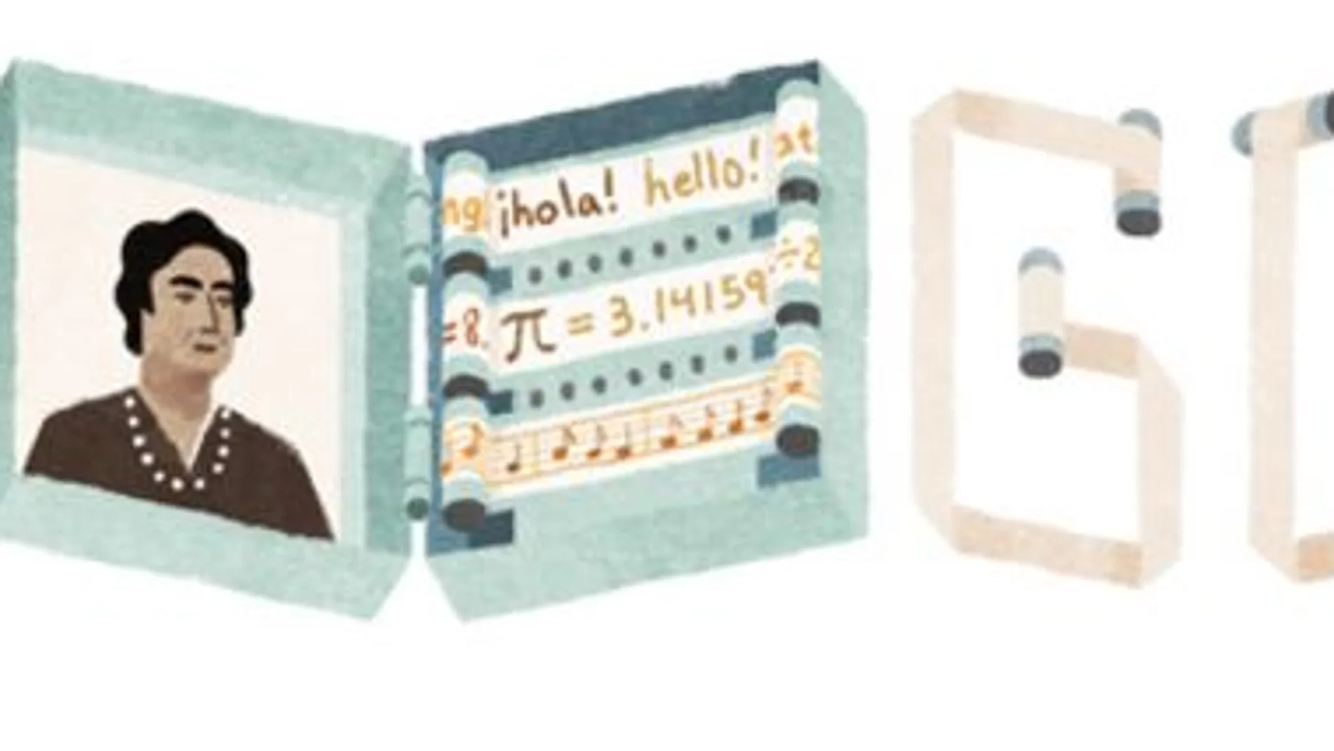 Google rinde homenaje a Ángela Ruiz, precursora del libro electrónico