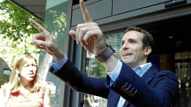 Pablo Casado aseguró ayer que el PP tiene que recuperar la honestidad y la eficacia en la gestión como señas de identidad / Efe