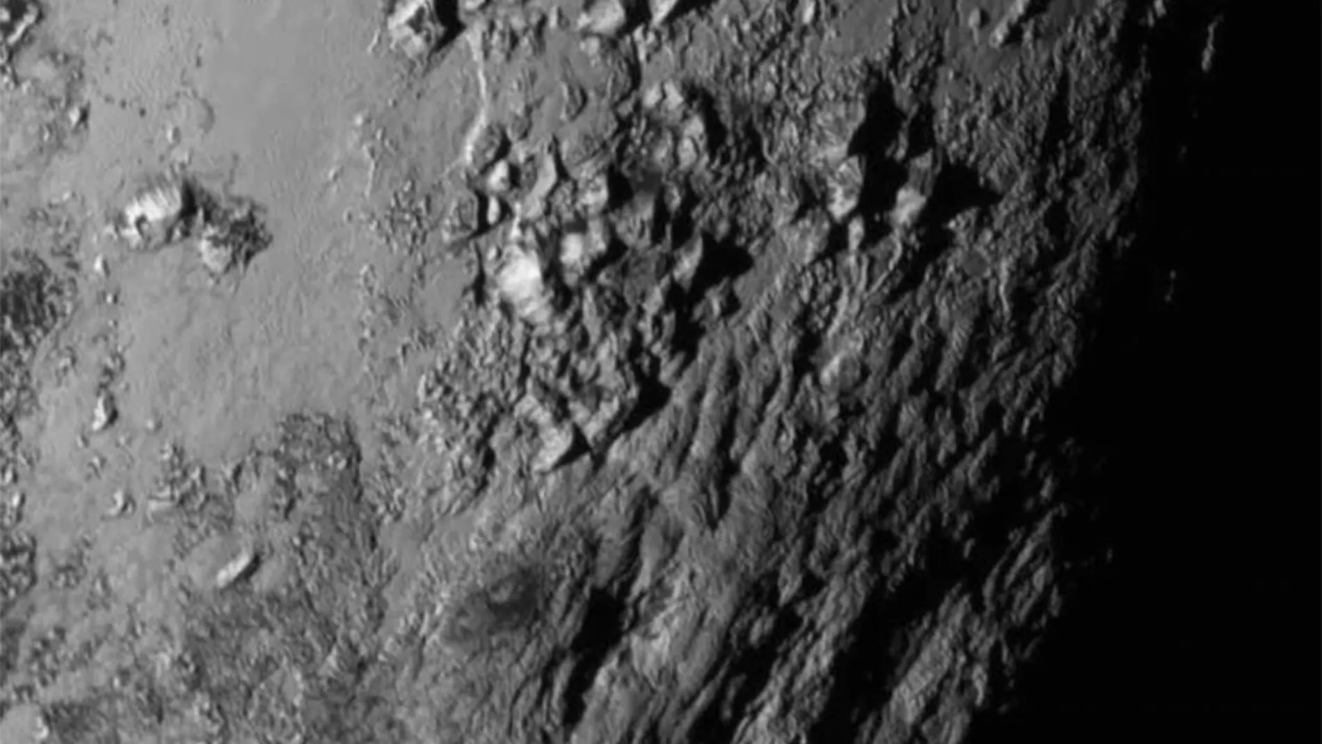 Imagen del planeta captada por la nave New Horizons