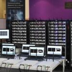 Las 128 antenas de la estación base