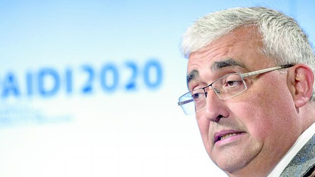 El consejero de Economía y Conocimiento en la presentación del Paidi 2020