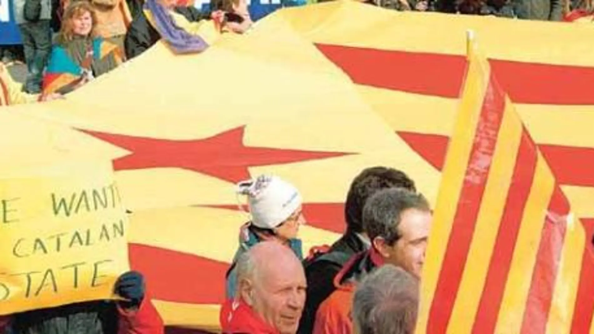 «We want a catalan state»