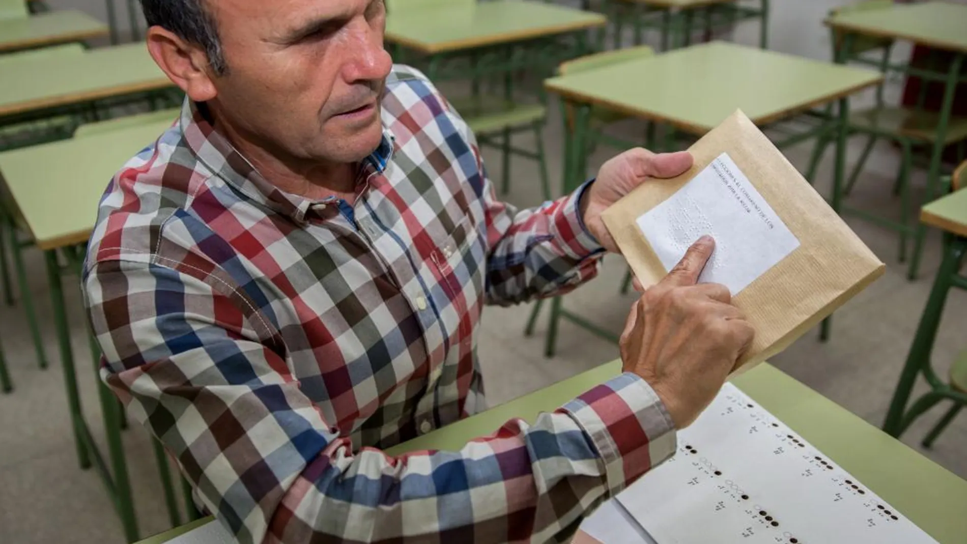 Papeletas en Braille