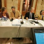 Los eurodiputados que visitaron España para elaborar el informe