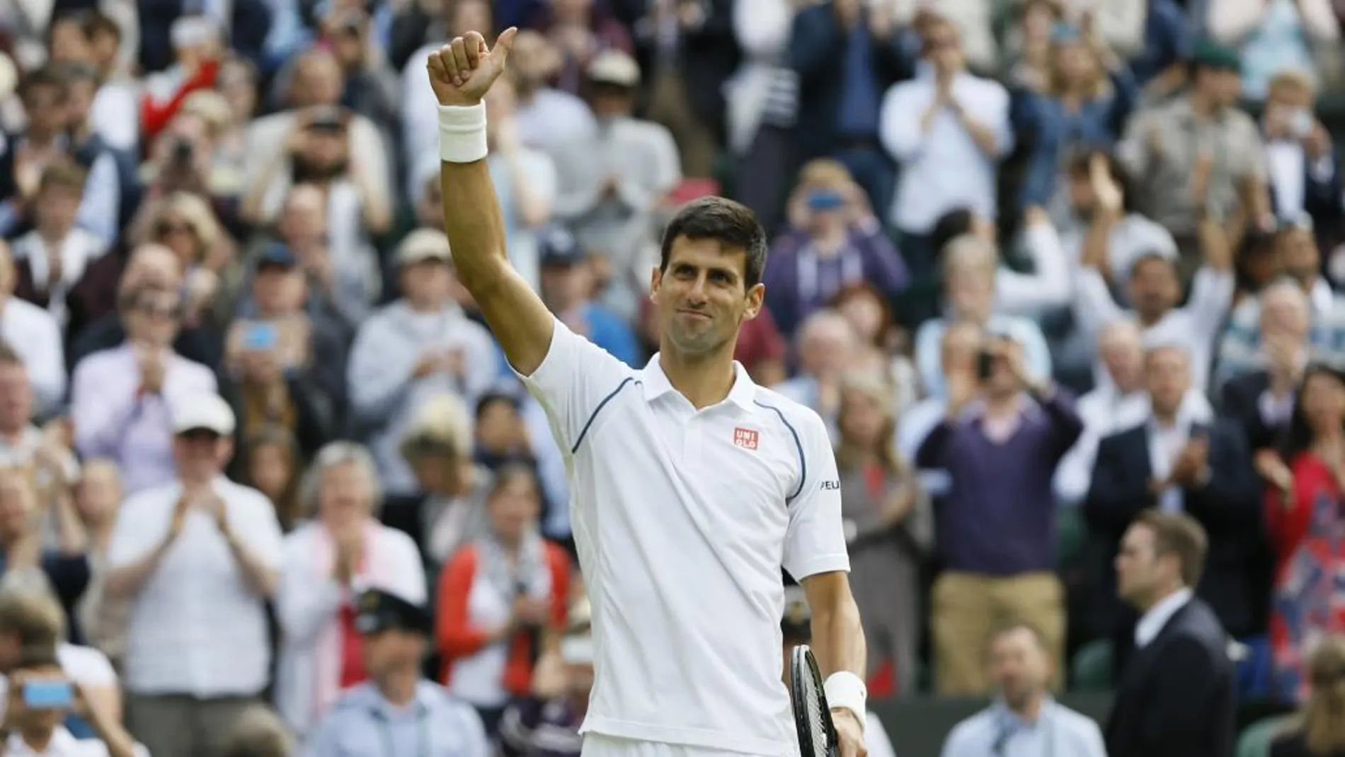 El serbio Novak Djokovic