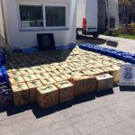 Interceptan una furgoneta cargada con tres toneladas de hachís