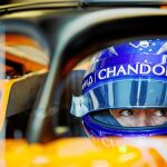 Fernando Alonso, en su McLaren en el Gran Premio de Canadá