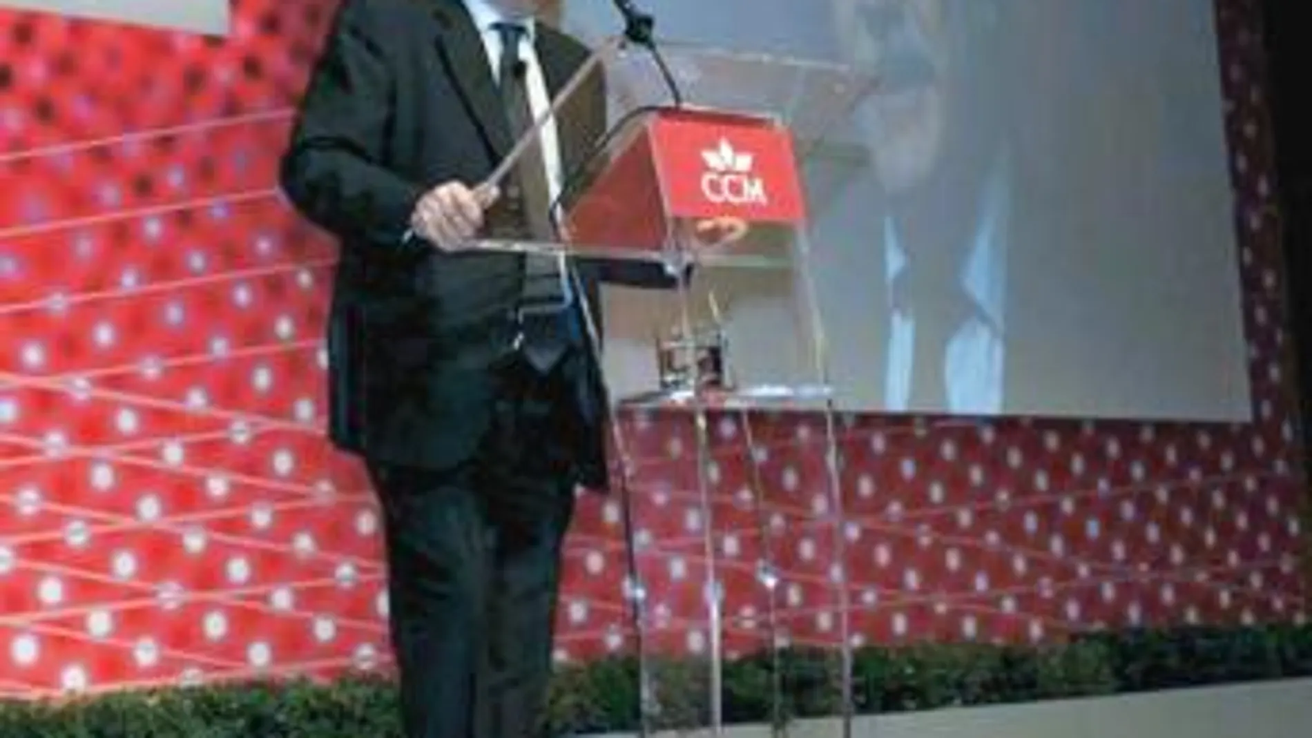 Hernández-Moltó habló el día 13 de futuro ante los directivos de CCM