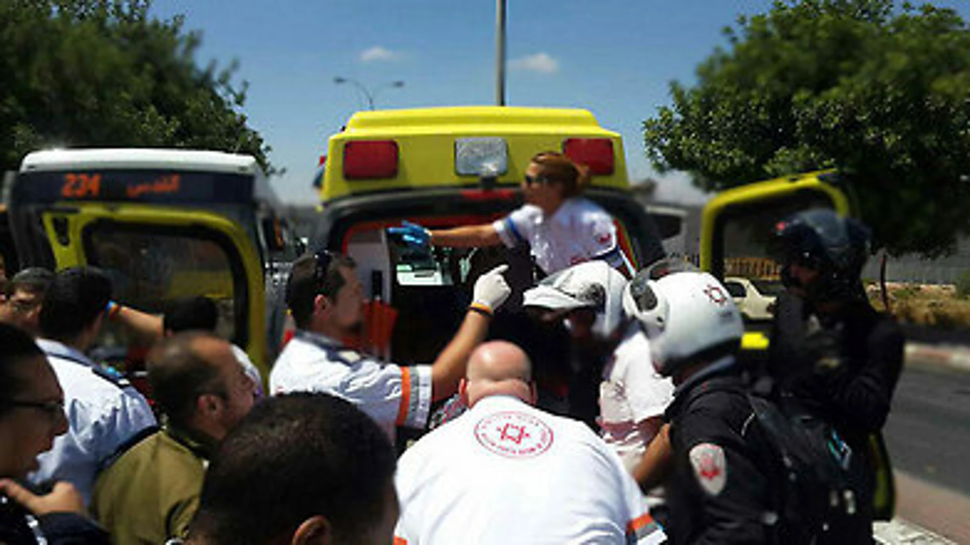 Una soldado israelí apuñalada en un puesto de control entre Jerusalén y Belén