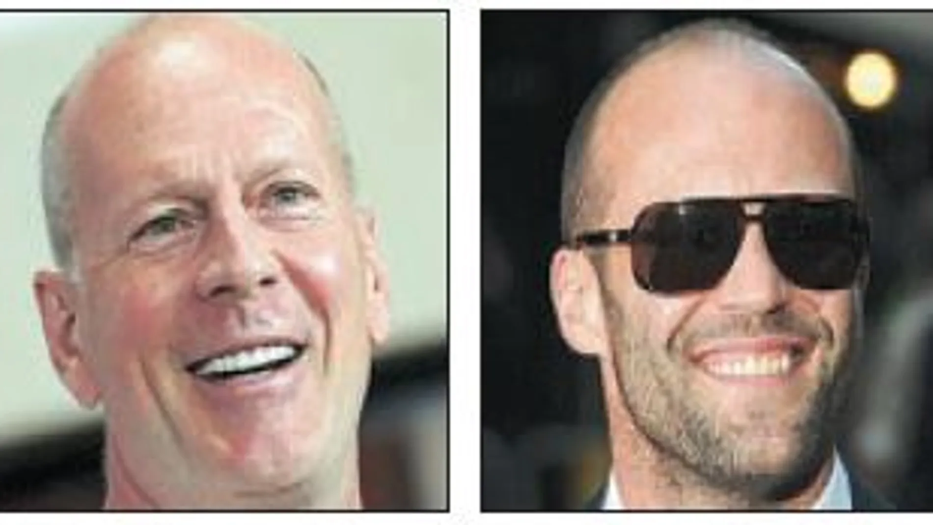 Bruce Willis y Jason Statham