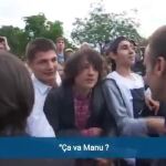 Macron abronca a un estudiante por decirle «¡Qué pasa, Manu!»: «Llámame señor»