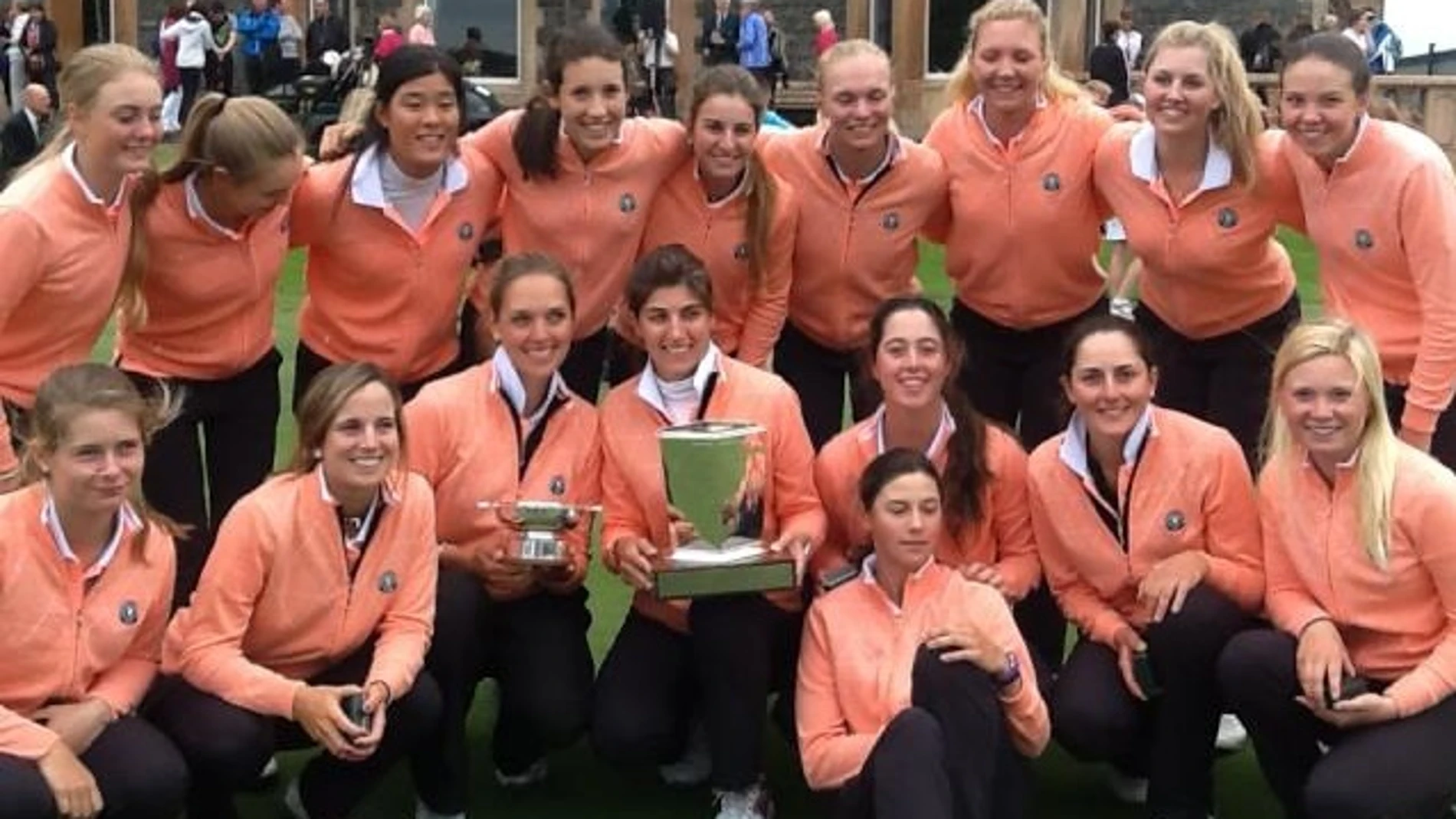 Representantes europeas en la cita