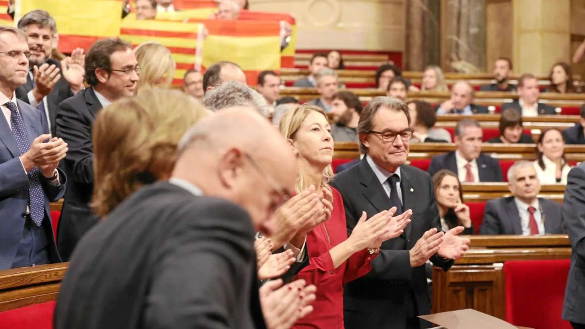 El pleno del Parlamant aprobó la declaración rupturista el pasado 9 de noviembre