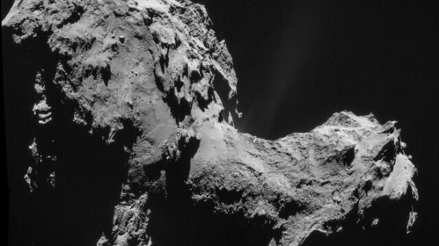 La última sorpresa de Rosetta: su cometa cambia de color