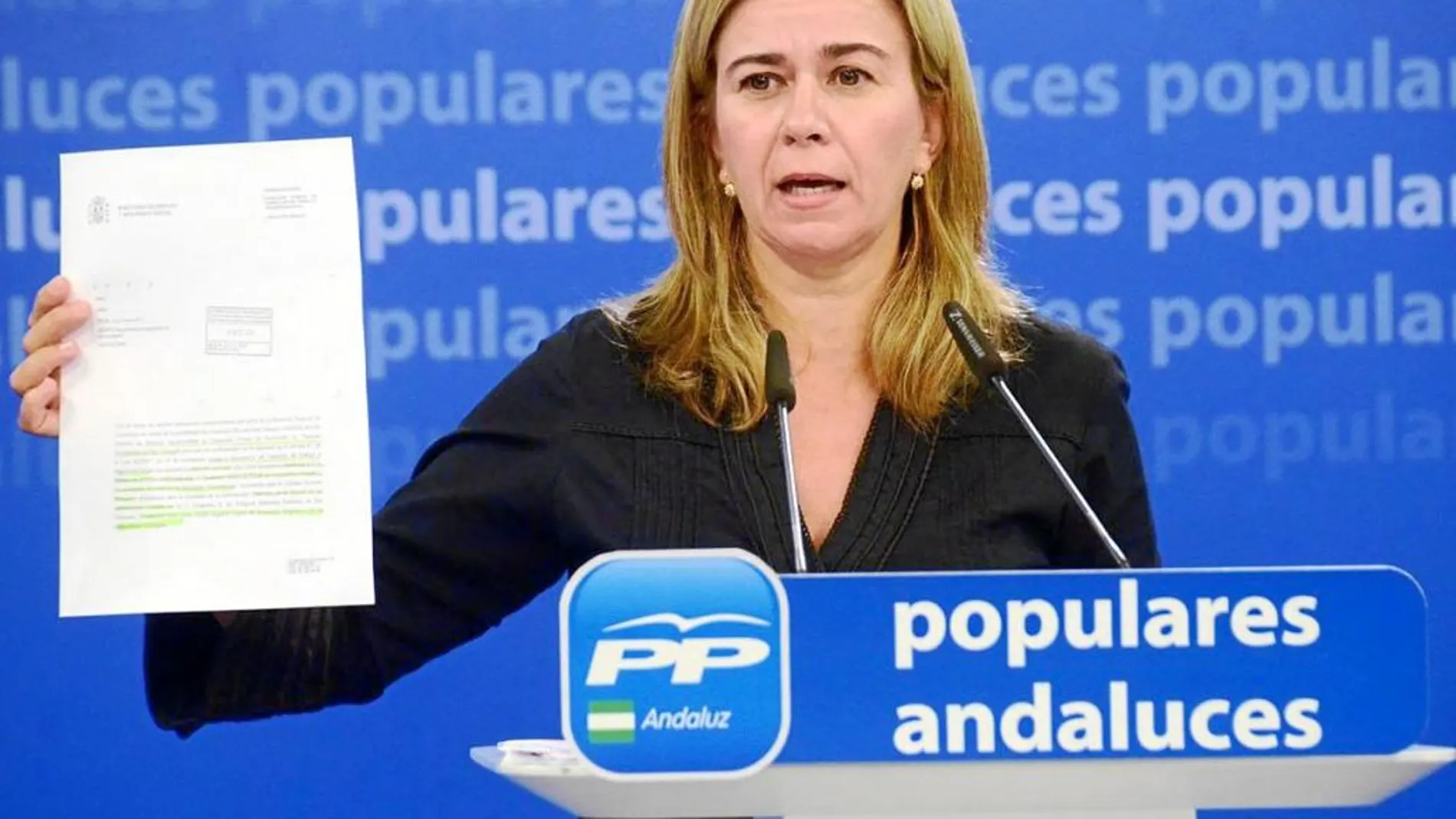 La diputada del PP-A Teresa Ruiz-Sillero