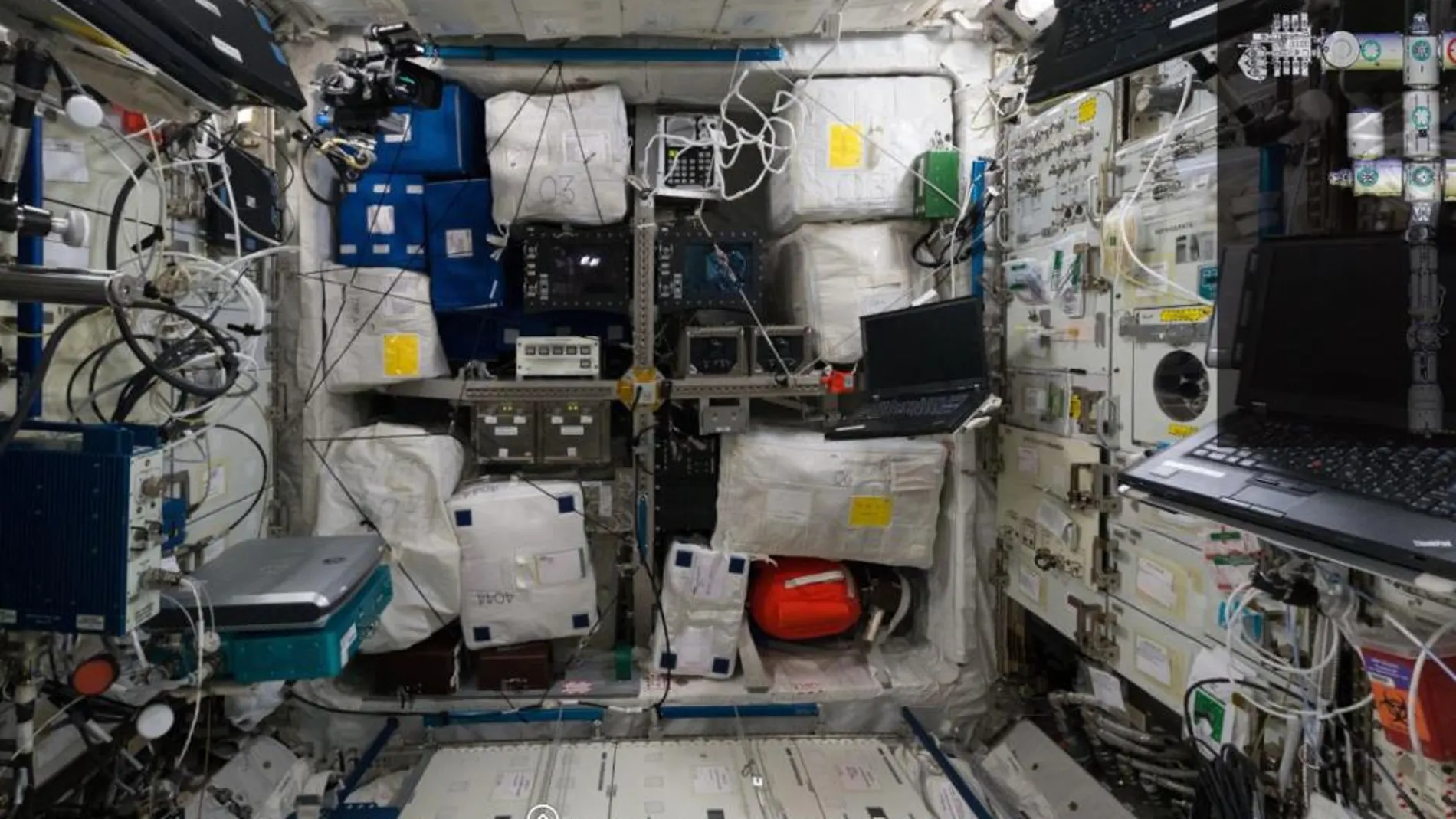 Viaje virtual al corazón de la Estación Espacial Internacional