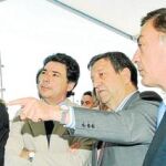 Ignacio González con Luis Partida