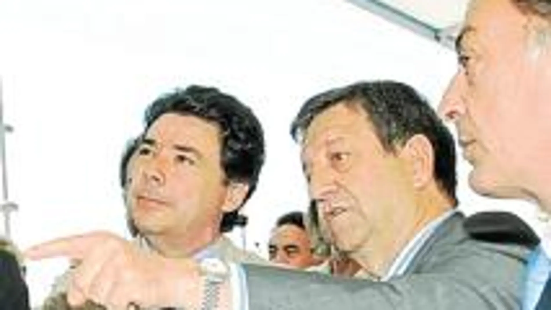 Ignacio González con Luis Partida