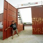 La plaza portátil de toros de Fuentidueña se llena cada año en las fiestas de la Virgen de Alarilla. «Ya no se desmonta», afirma el concejal de Festejos