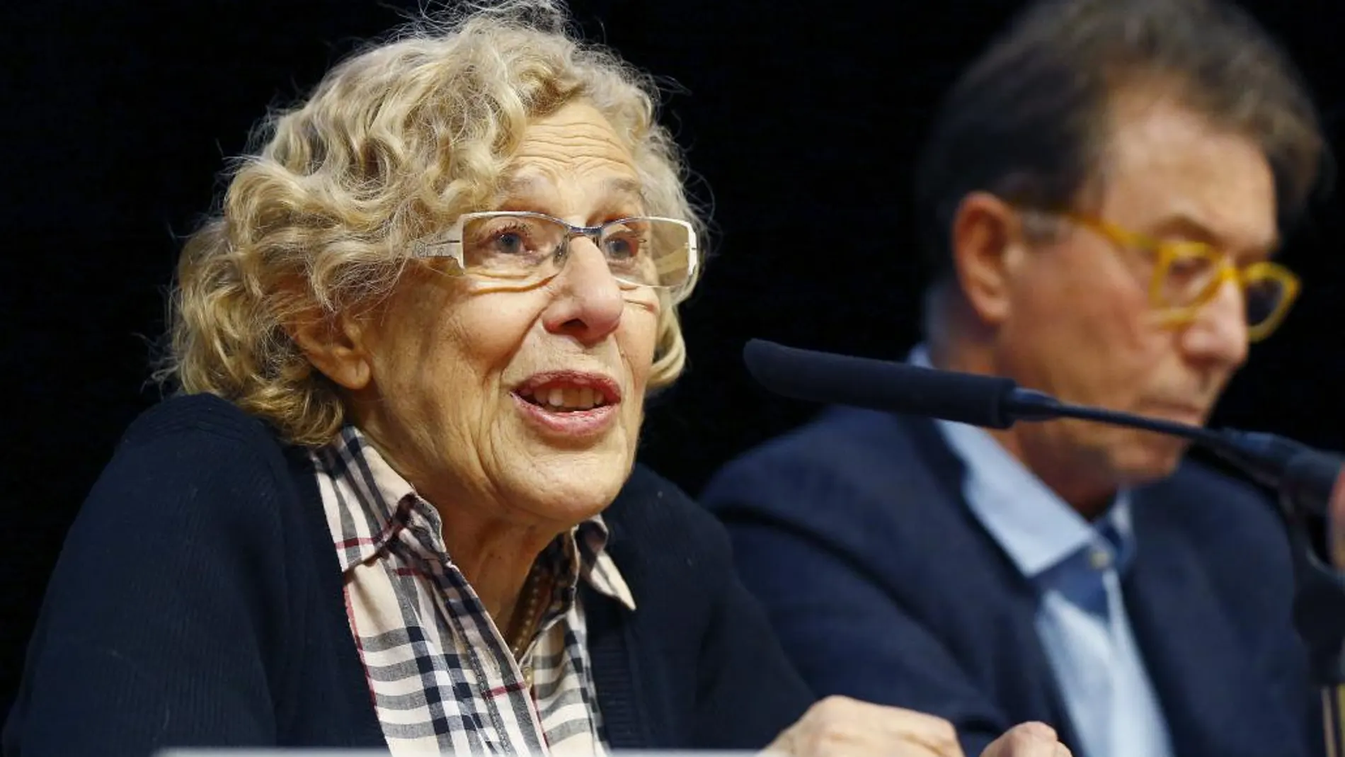 La alcaldesa de Madrid, Manuela Carmena