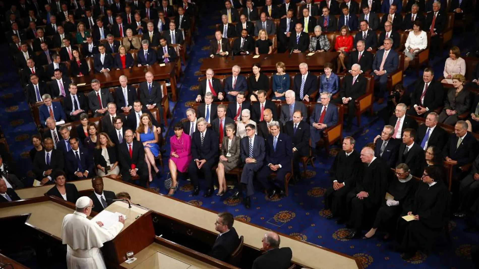 Discurso íntegro del Papa en el Congreso de Estados Unidos
