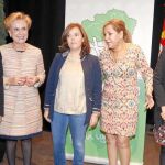 Mayte Martín, Carmen Quintanilla, Soraya Sánez de Santamaría, Rosa Valdeón y Alicia García participan en la Jornada de la Mujer Rural en Zamora