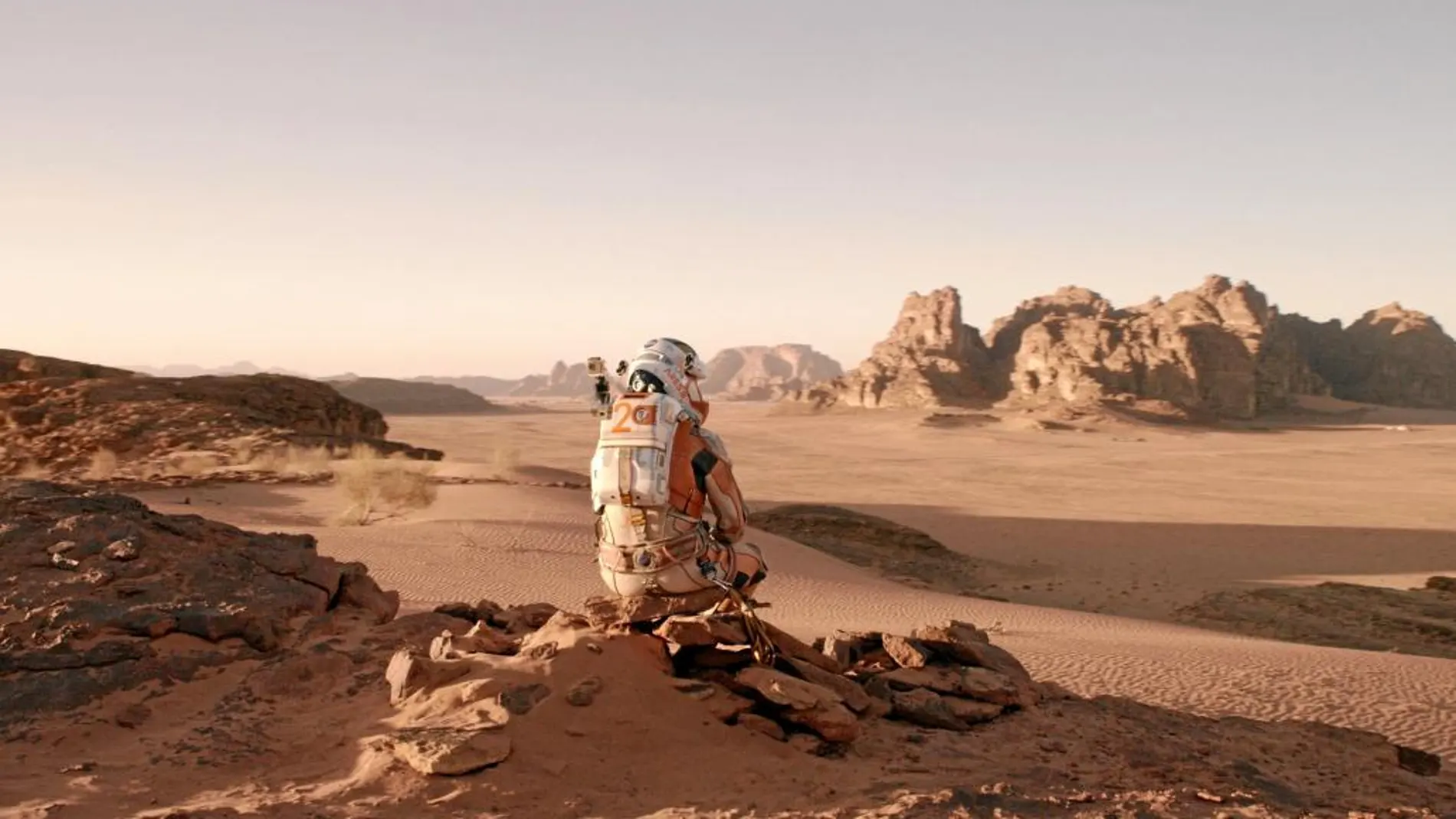 Una imagen de «The Martian», película de Ridley Scott que se estrenará en otoño de 2015