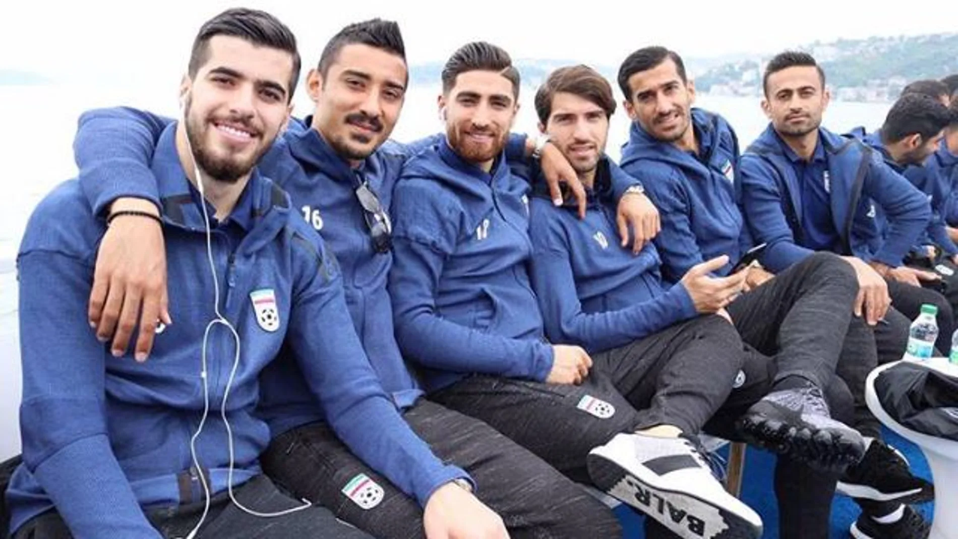 Los jugadores de la selección de Irán están revolucionando las redes sociales por sus atractivos físicos / Instagram