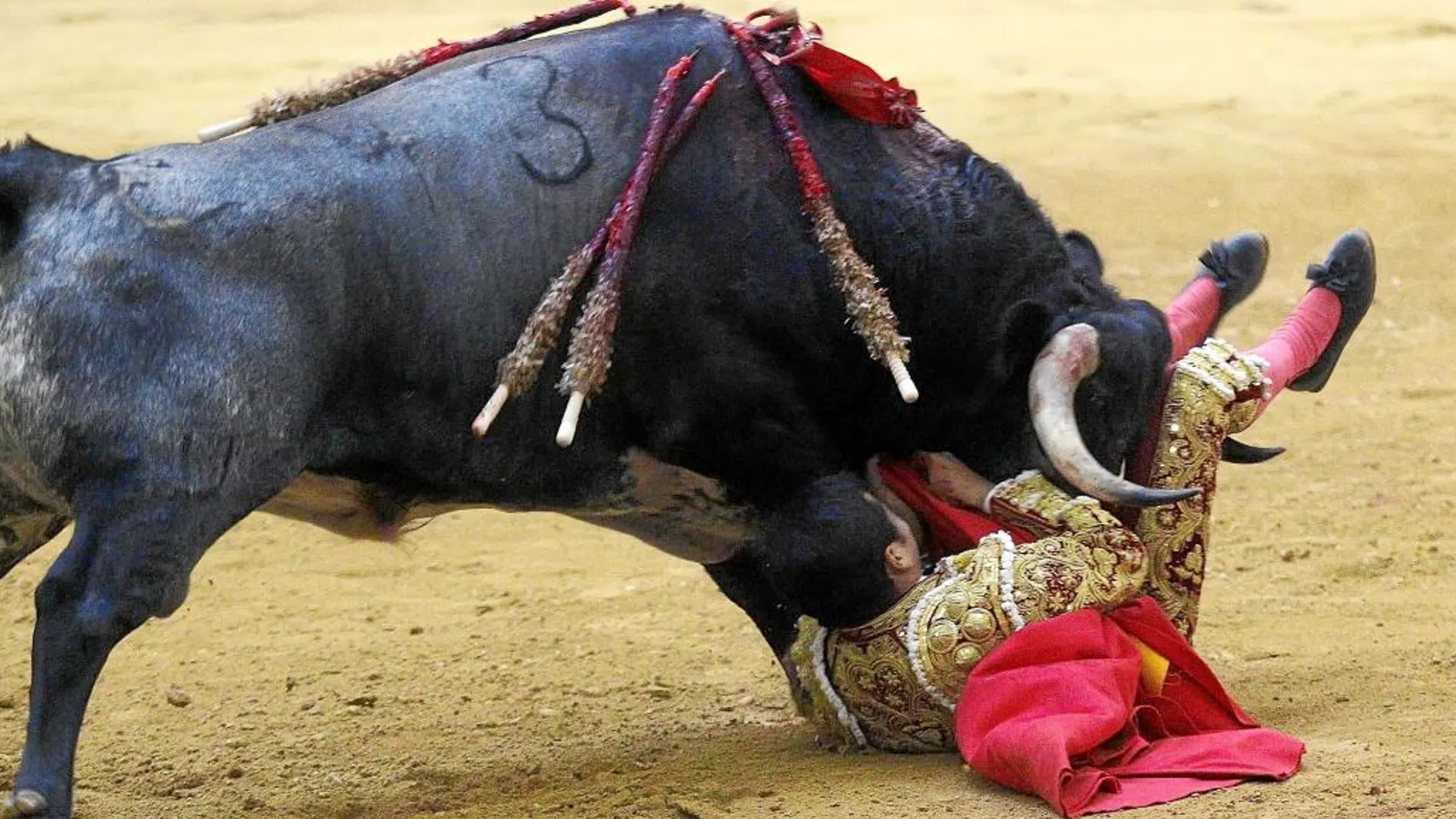 El mexicano Joselito Adame fue herido en el sexto toro de la tarde