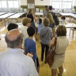 Los primeros datos sitúan la participación a las 14.00 horas en el 35,87%