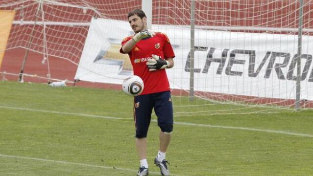 Casillas ha vuelto a ser titutar con la selección