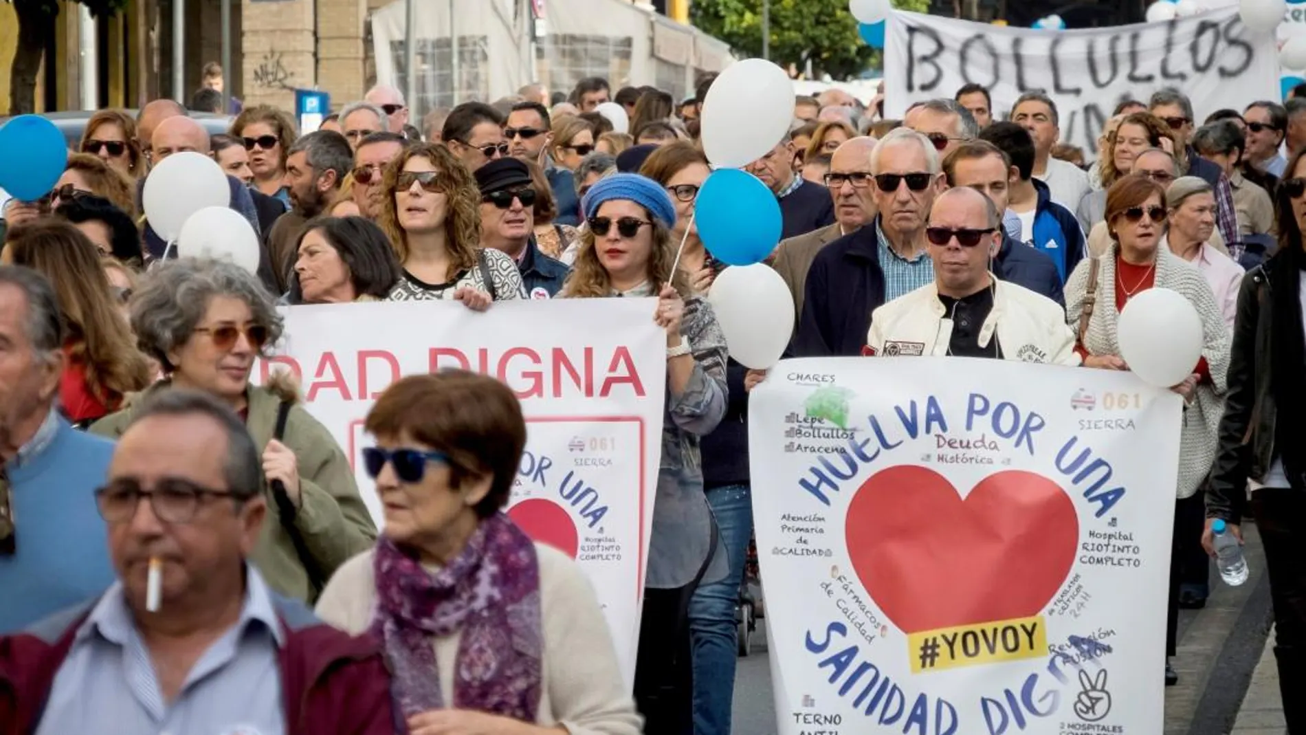 Los onubenses piden más recursos
