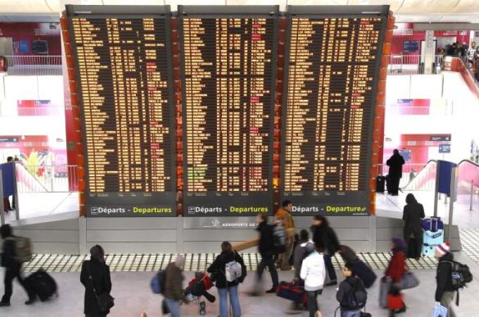 El principal aeropuerto de París, el Charles De Gaulle