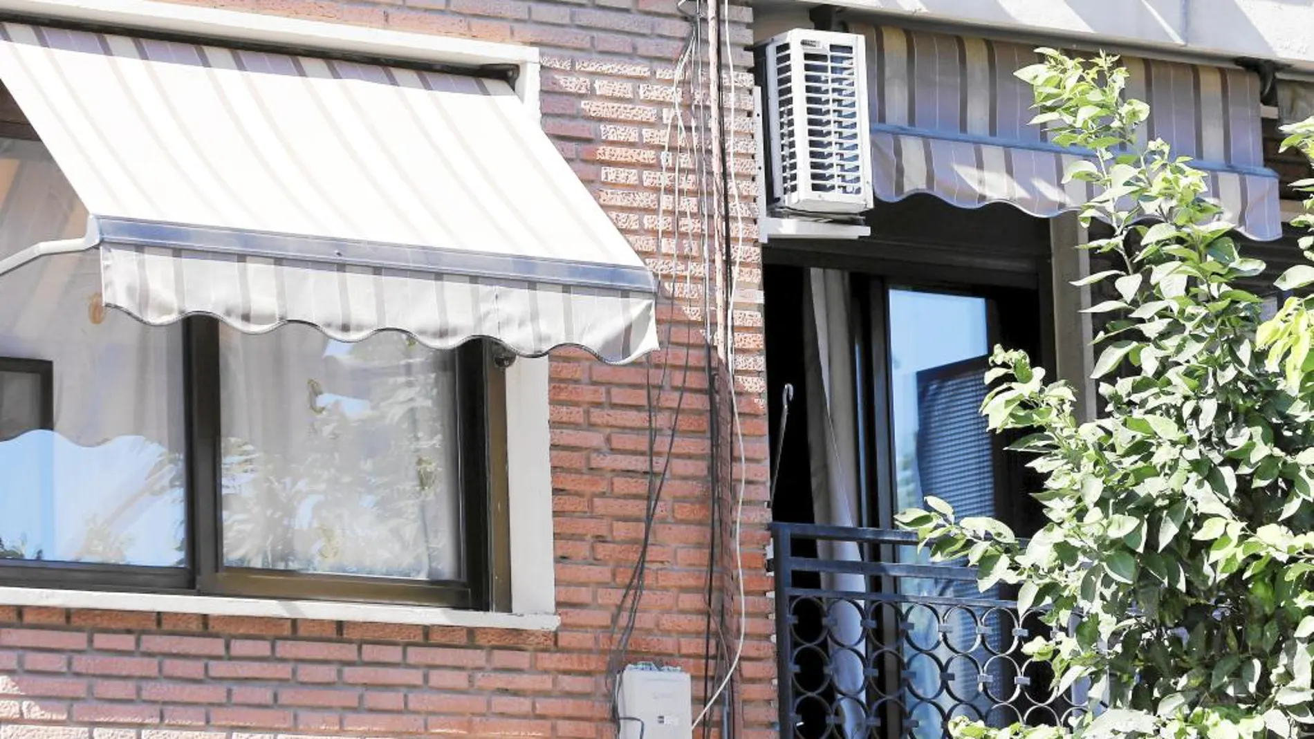 La casa de la pareja donde tuvo lugar el presunto intento de homicidio