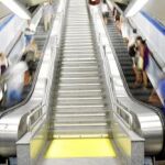 Los internautas denuncian que las escaleras entre la línea 1 y la 10 van más despacio de lo habitual en el metro de la capital