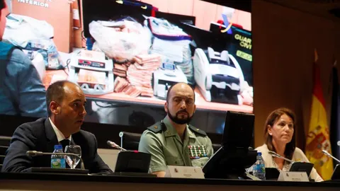 El Comandante de la Guardia Civil y Jefe de Delincuencia Económica de la UCO Antonio Balas / Efe