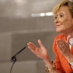 La vicepresidenta del Gobierno, María Teresa Fernández de la Vega