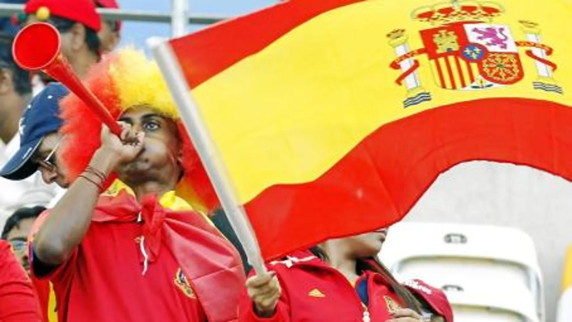Los aficionados españoles ganaban en número por 20 a 1 a los suizos
