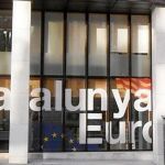 Imagen de la «embajada» catalana en Bruselas, donde la Generalitat becó a dos personas para formarse el pasado año con 19.000 euros cada una