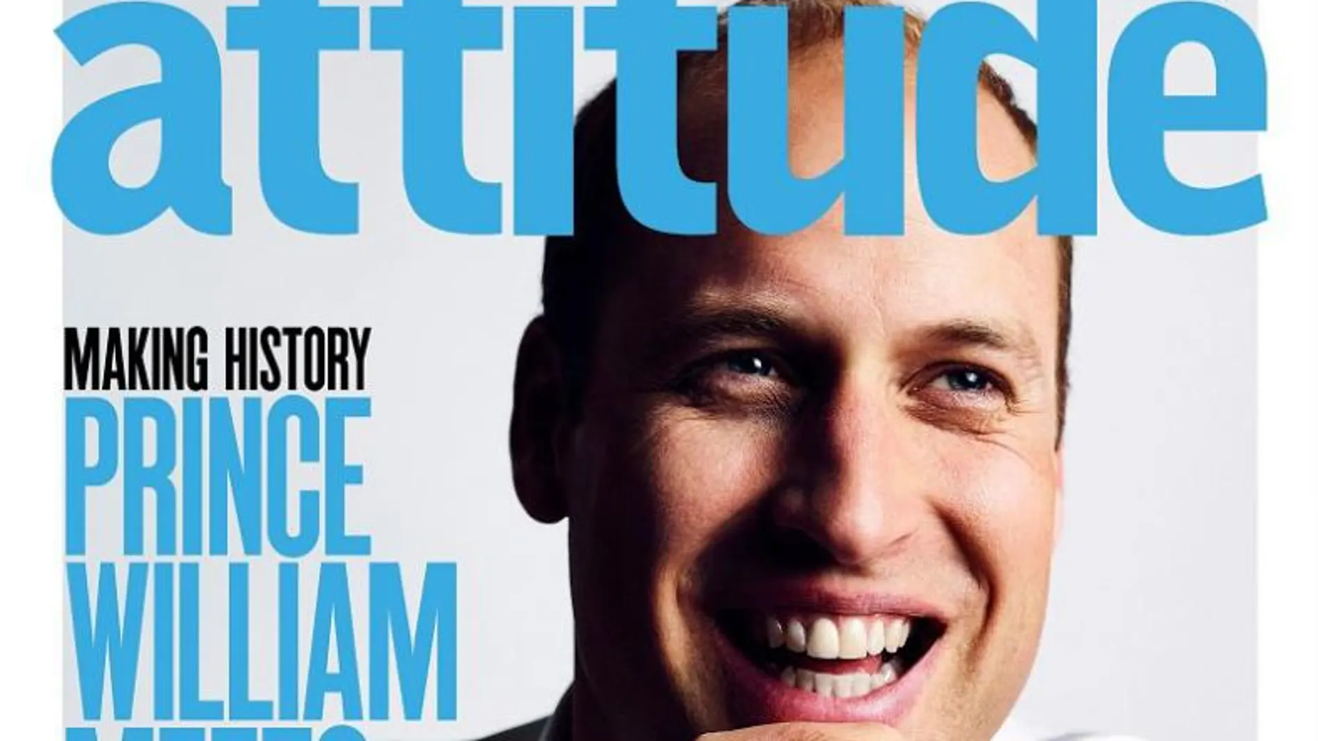 El príncipe Guillermo, portada de la revista gay más vendida de Reino Unido