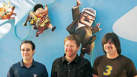 De izda. a dcha, Daniel López, Rodrigo Blaas y Enrique Vila
