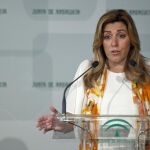 Susana Díaz ha vuelto al trabajo tras su baja maternal